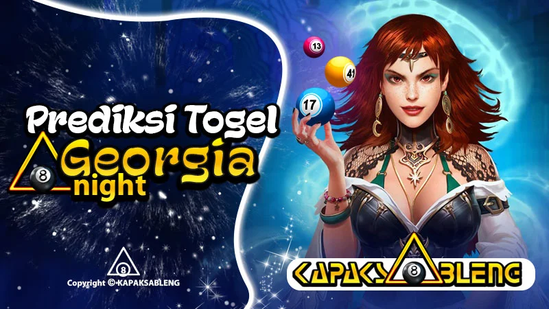 Prediksi Togel Georgia Night Hari Ini